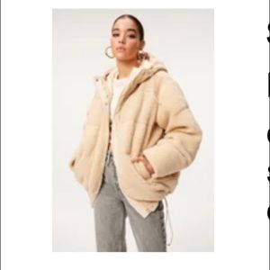 Good American Sherpa Puffer